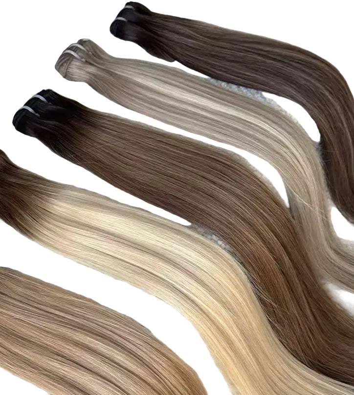 Grade 9 human hair bundles