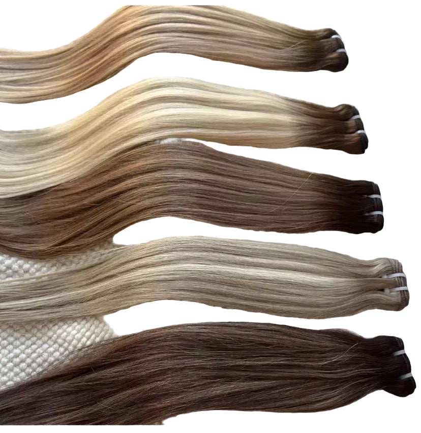 Grade 9 human hair bundles